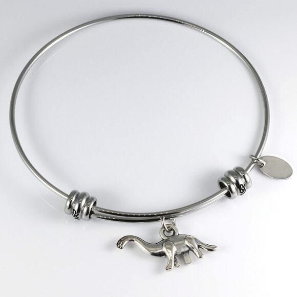 Brontosaurus Dinosaur Bracelet - Bronto Dinosaur Bangle - Picture 4 of 9